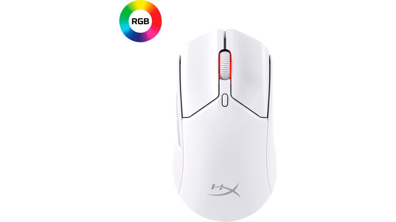 HyperX Pulsefire Haste 2 - Wireless Gaming Mouse (White)